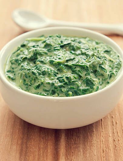 3 Ingredient Creamed Spinach Recipe