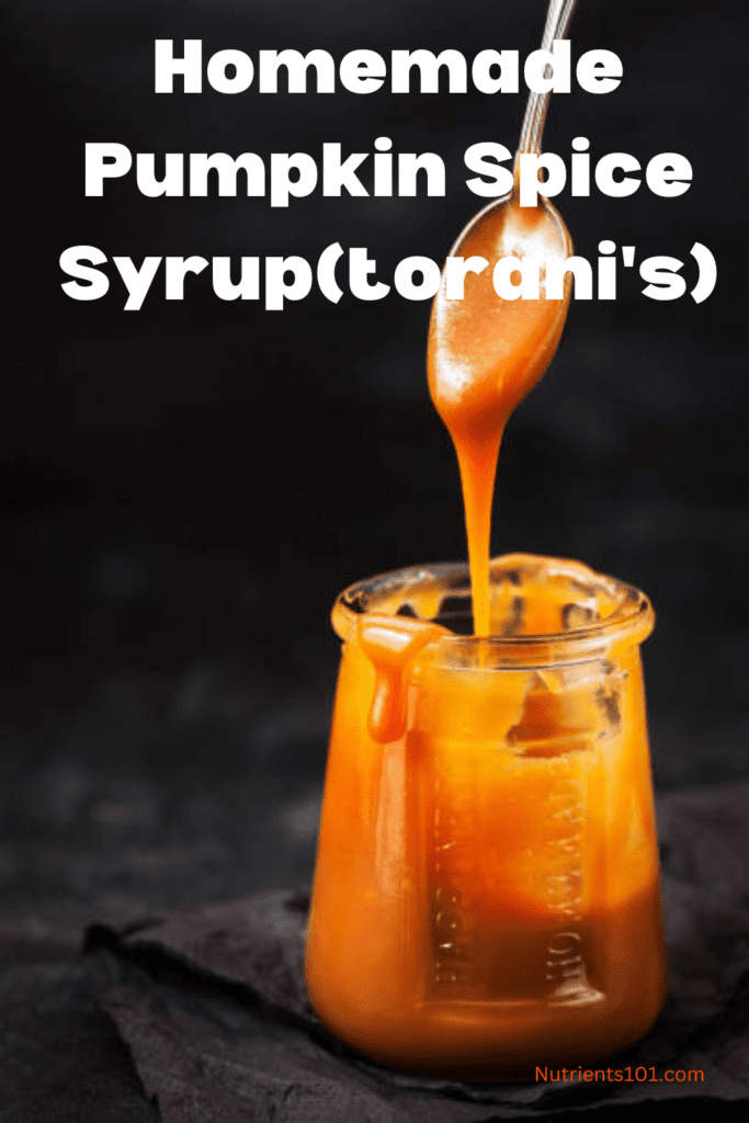 Torani Pumpkin Spice Syrup 