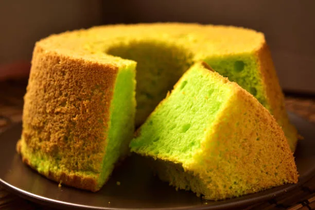 Vegan green pea cake recipe